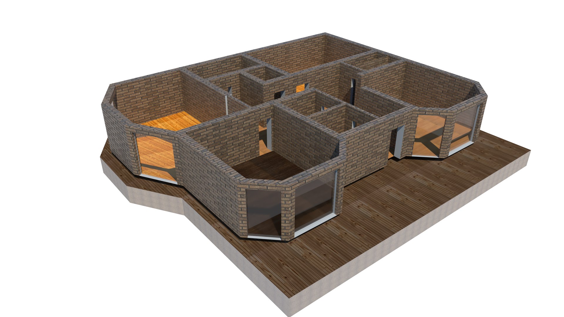 Best Stone House 3D Model - TurboSquid 2185002