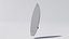 Shortboard Surfboard 3D model with 6 Custom Designs Included 3D model