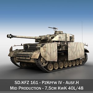 PzKpfw IV - Panzer 4 - Ausf.H Late