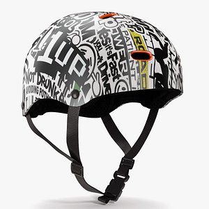 Skateboard Helmet 3D