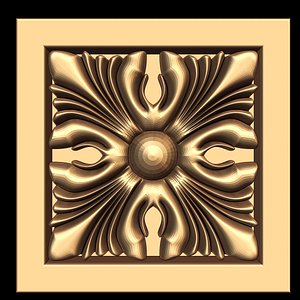 3d model decor element stl cnc