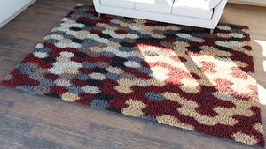 Carpet colection 35 pcs 3D model