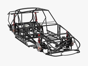 3D Cas Chassis Frame Collection