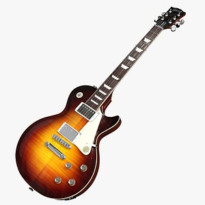 Gibson Les Paul 60s Standard Iced Tea Burst - Realistic Electric Guitar model