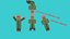 Minecraft Villager Rig for blender