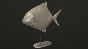 Cheirodus granulosus 3D print