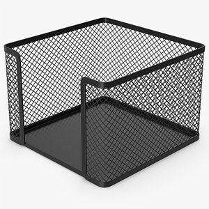 Black Note Holder 3D