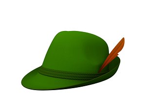 3D bavarian hat