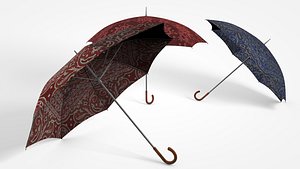 umbrellas 3d model