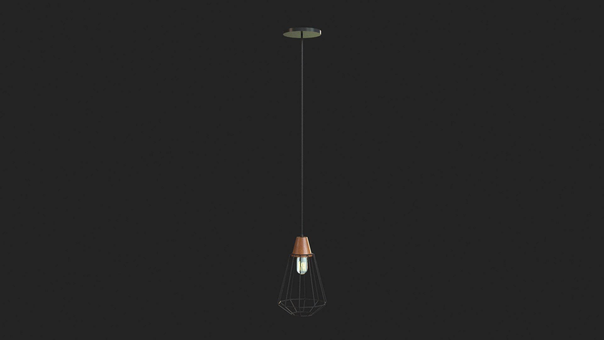 Wire Lamp V4 3D Model - TurboSquid 1918171