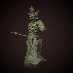 3d model low poy