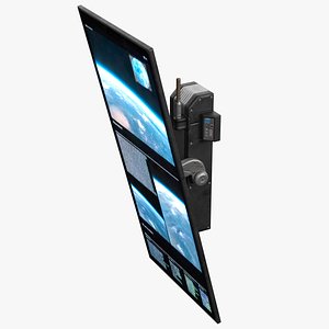 Sci-fi Wall Monitor PBR