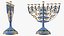 Collection de chandeliers de Hanoucca