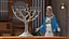 Collection de chandeliers de Hanoucca