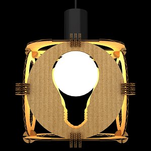 3d lamp night light model