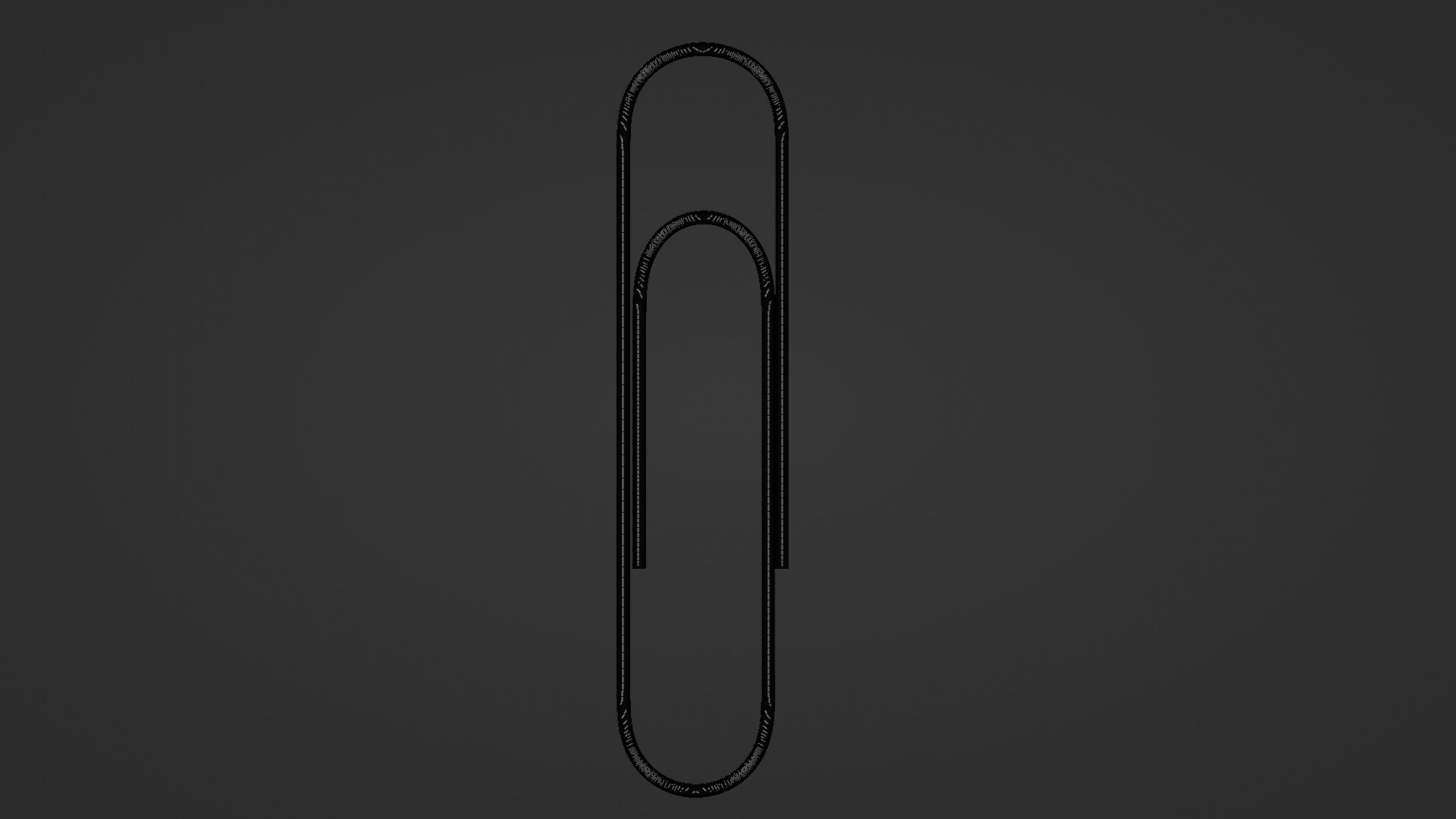 3D Stainless Steel Paper Clip Model - TurboSquid 2306024
