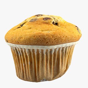 3d 3ds muffin food