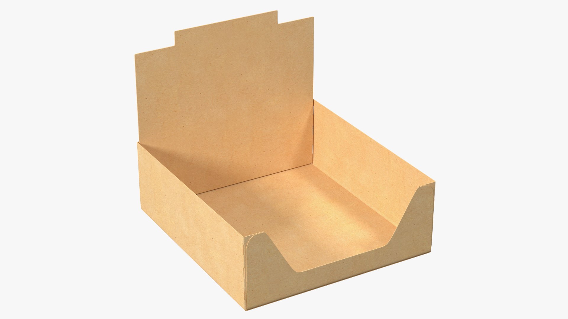 Empty Chocolate Box 3D model preview