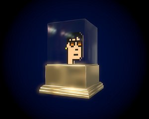 Gold Punk Low-poly