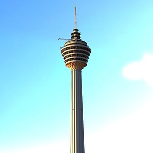 3D model KL Tower