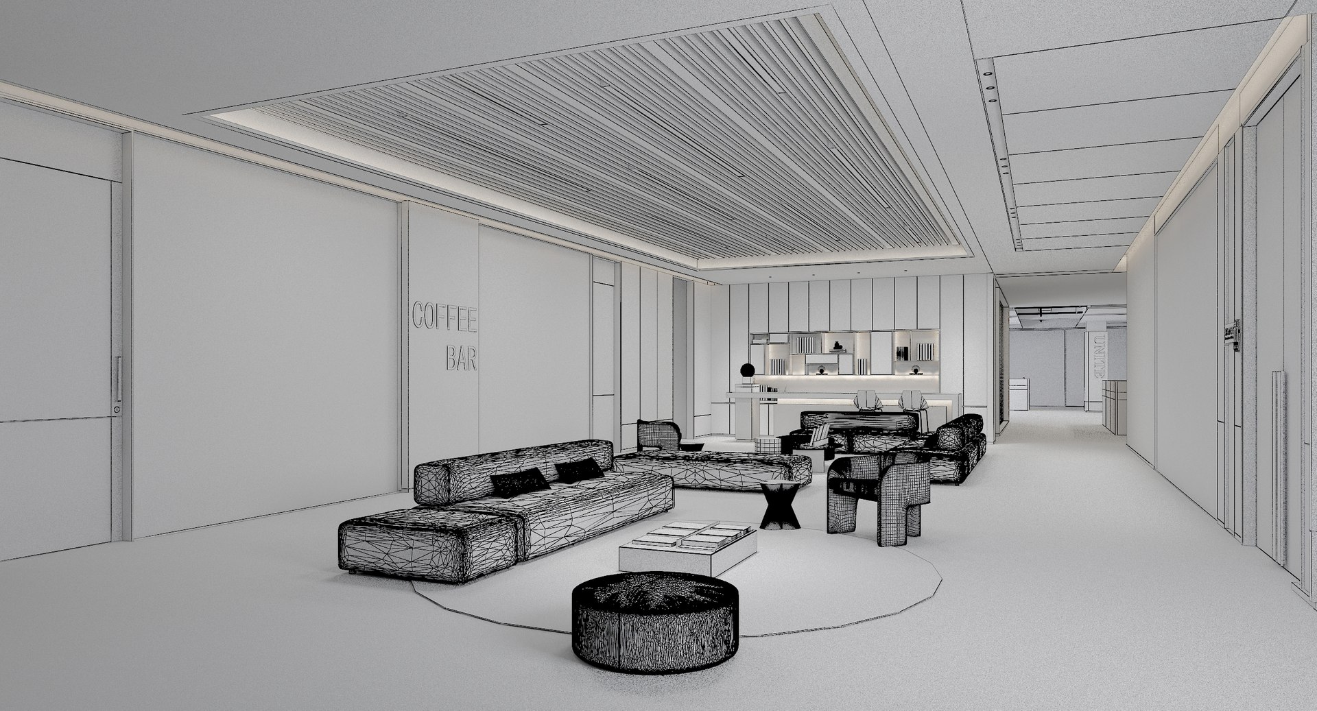 Office Interior 3D Model - TurboSquid 2357200