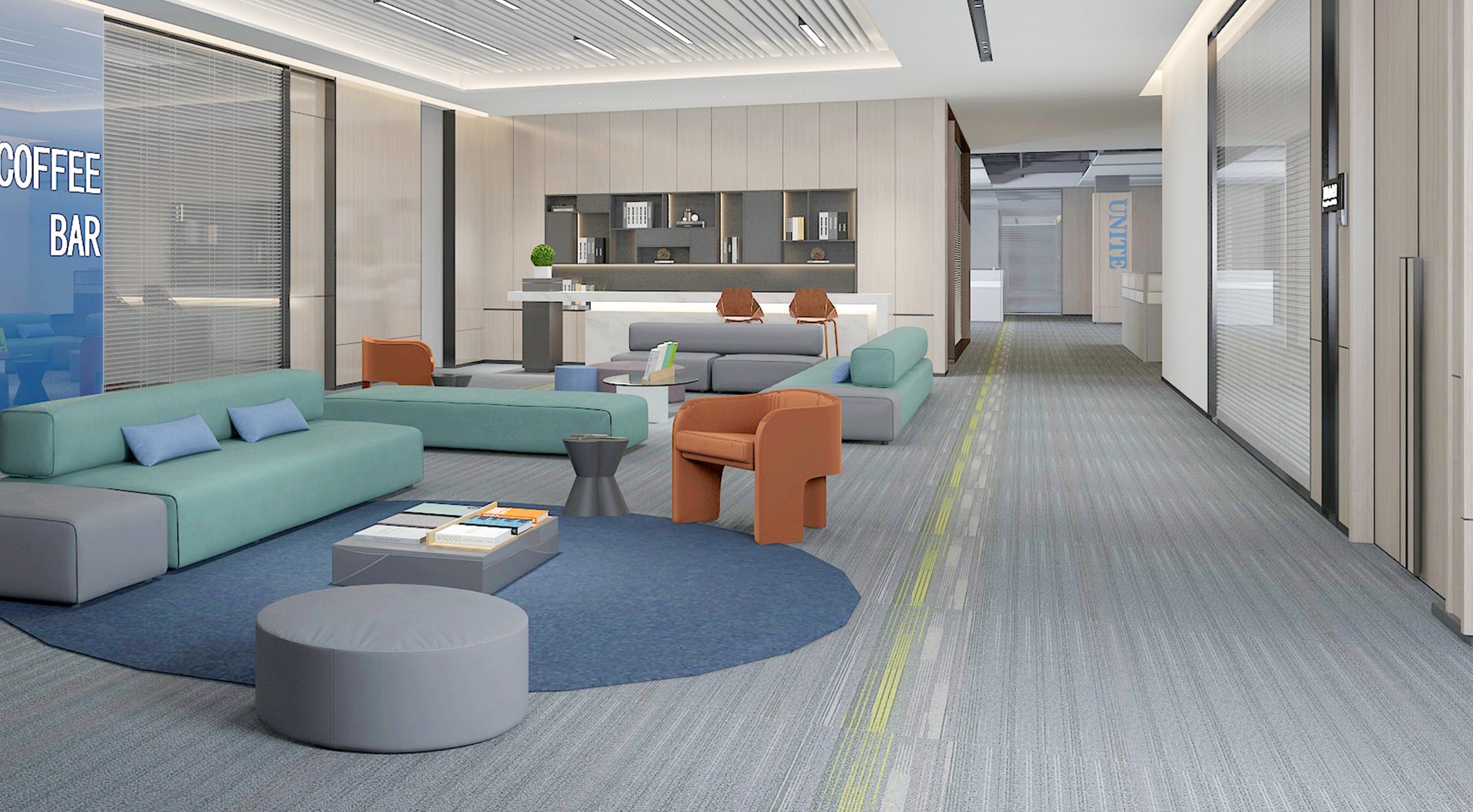 Office Interior 3D Model - TurboSquid 2357200