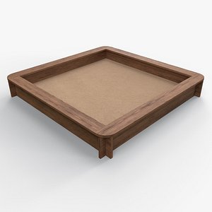 PBR Outdoor Wooden Sandbox Square B