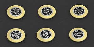 medallions vol 34 3D model