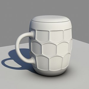 beer glass 3d model