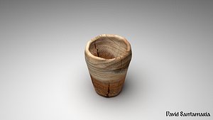 wooden glass