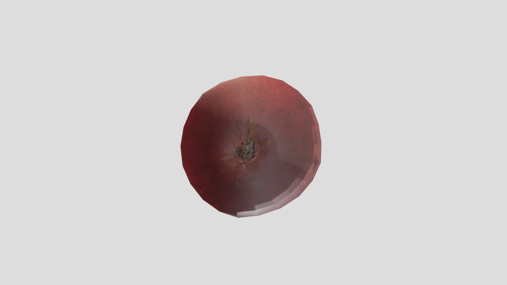 3D Red Pear Low Poly - TurboSquid 2251464