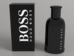 3D hugo boss perfume