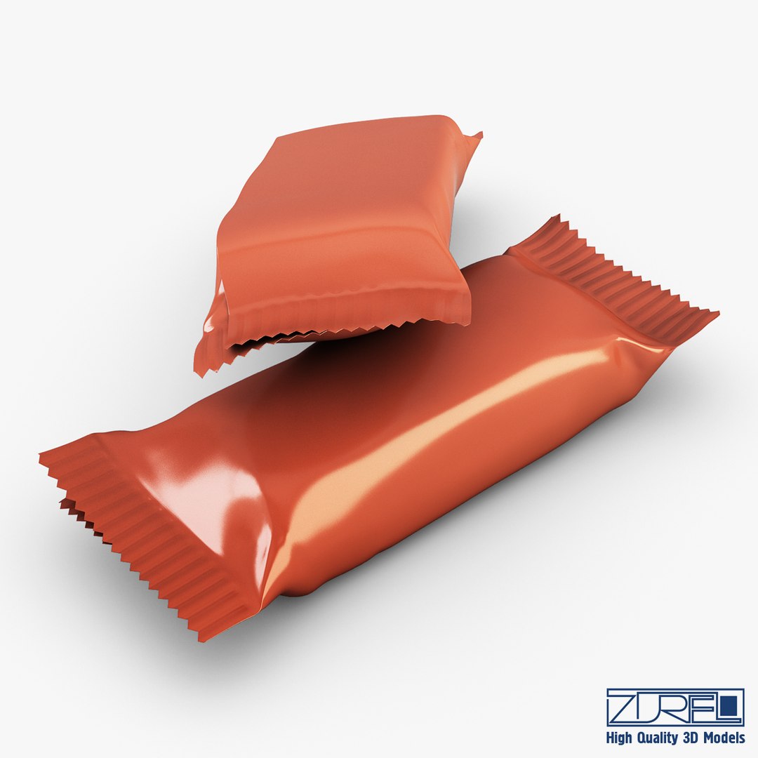 Candy Wrapper V 1 3d Max