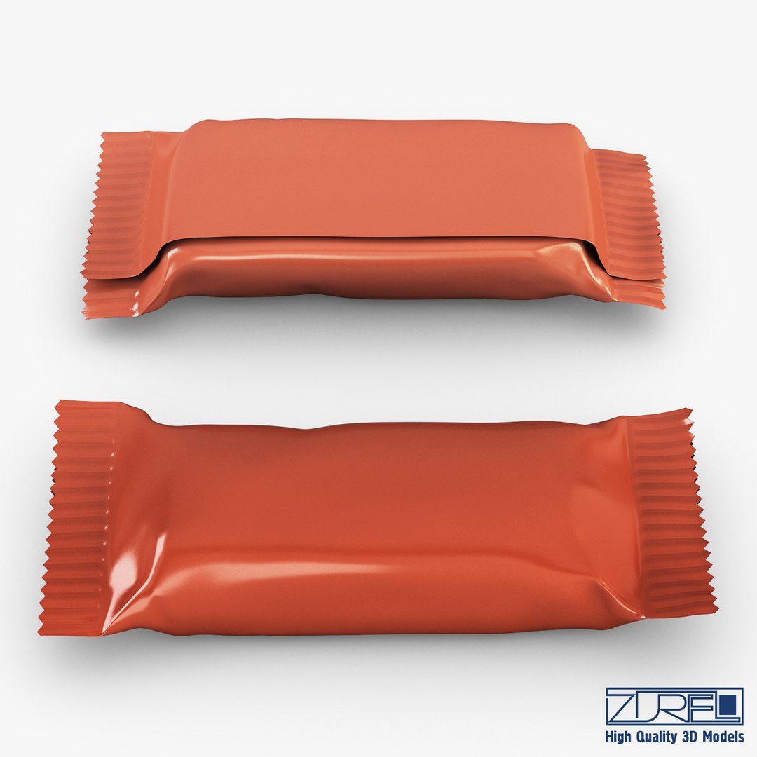 Candy Wrapper V 1 3d Max