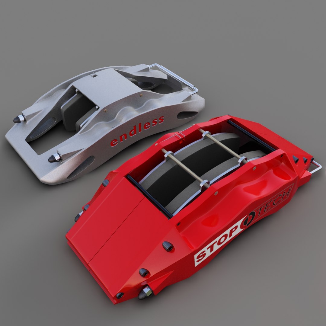 3d sf-winning rotor caliper