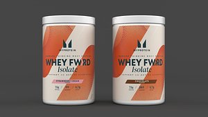 3D Protein Powder model
