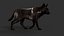 Black Timber Wolf Pelliccia animata