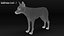 Black Timber Wolf Pelliccia animata