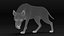 Black Timber Wolf Pelliccia animata