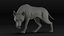 Black Timber Wolf Pelliccia animata