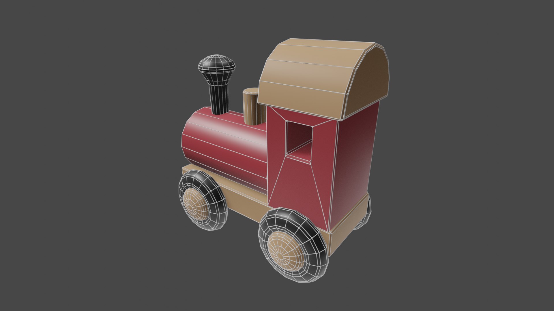 Free Toy Train Model - TurboSquid 2373199