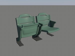 3d model stadium seat