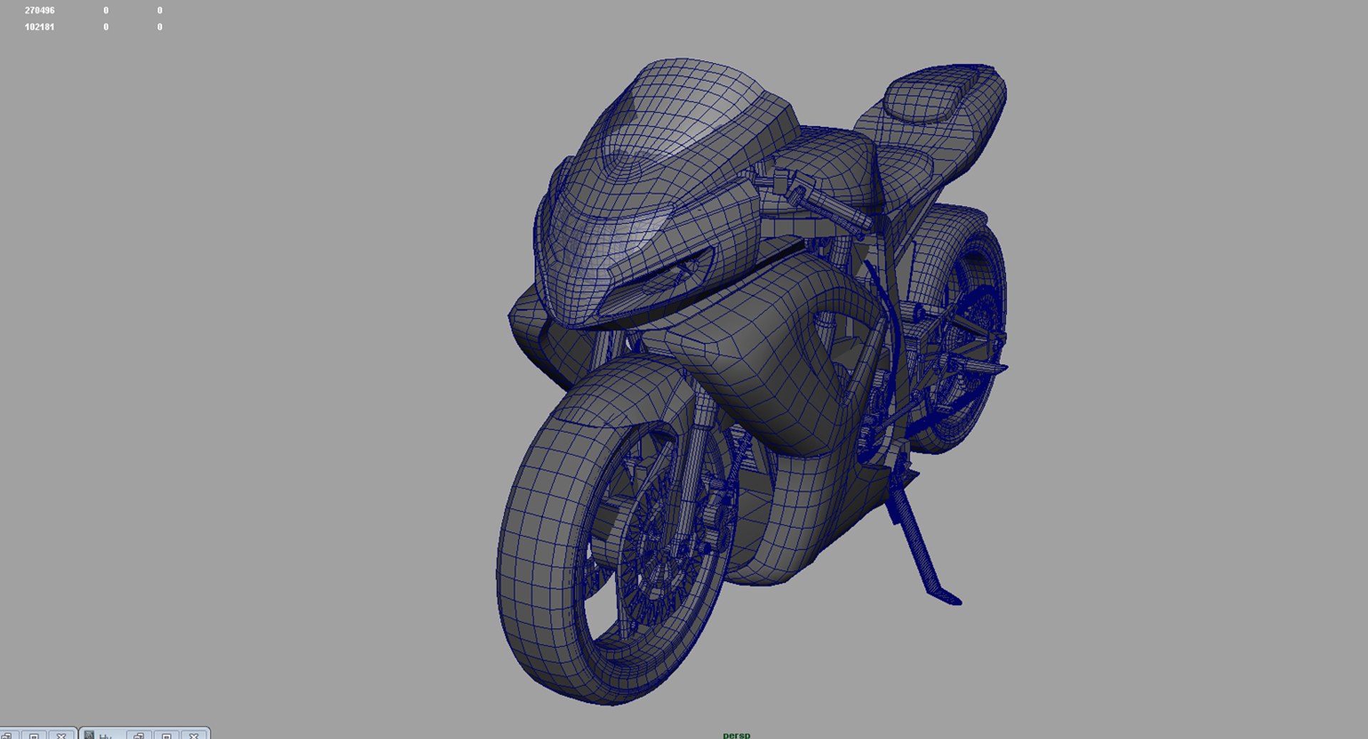 3D Race Motorbike Model - TurboSquid 1540802