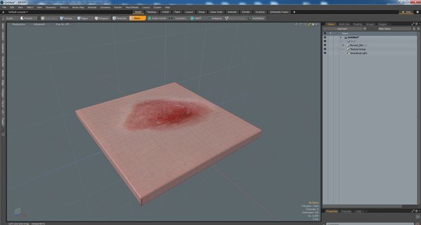 modelo 3d Piel quemada - TurboSquid 2159253