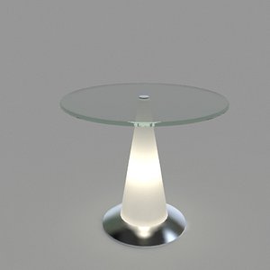 illuminated table