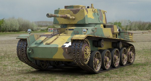 Toldi Toldi 3ハンガリー戦車3Dモデル - TurboSquid 1220250