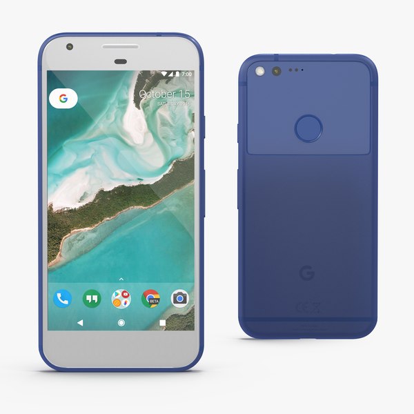 3D google pixel xl phone