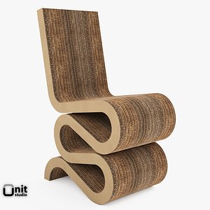Easy edge Wiggle Side Chair