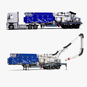 Ariel Pneumatic Ship Unloader Opened and Closed