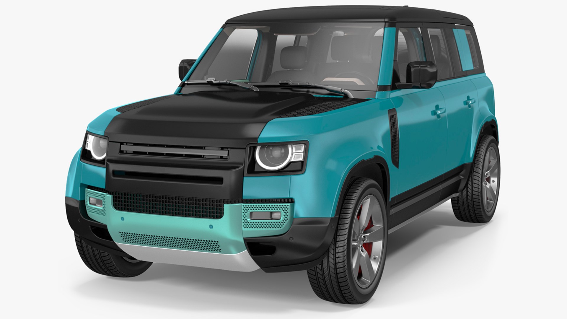 Comfortable SUV 3D model preview